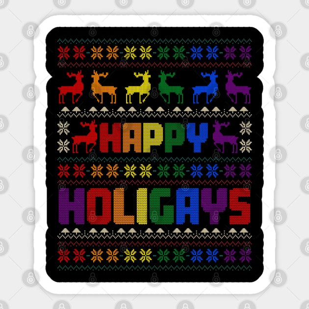Happy Holigays Sticker by mia_me